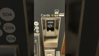 Topping Up Myki Money Card at Full Feature Top Up Machine ACS Expert 900  Melbourne shorts [upl. by Takara]