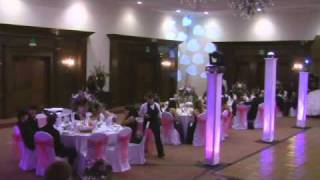 Sweet 16 with Low Fog Uplighting Movers and More DJ Mikey Mike Hellenic Center [upl. by Virg268]