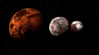 Smallest Exoplanet Vs Mars Vs Pluto Size Comparison [upl. by Dearden]