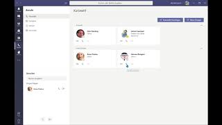 Teil 3 Die Menüleiste von Microsoft Teams [upl. by Suiravat805]