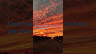 You broke me first Tate McRae sunset beautiful [upl. by Accebar]