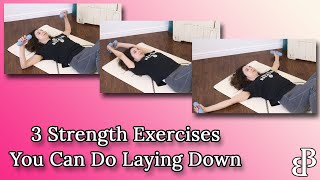 3 Weight Bearing Exercises You Can Do on the Floor  Exercises for Osteoporosis [upl. by Ahsykal]