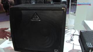 Behringer Ultratone KXD Series Amplifier Overview  Sweetwater at Winter NAMM 2014 [upl. by Eveneg268]