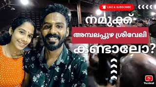 മണ്ഡലകാല വിശേഷം  അമ്പലപുഴ ശ്രീവേലി കണ്ടാലോ 🥰 vlogs trending dailyvlog [upl. by Truitt]