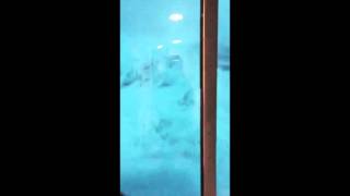 Watch Cruise ship gets hit with 30foot waves [upl. by Ardnuhsed762]