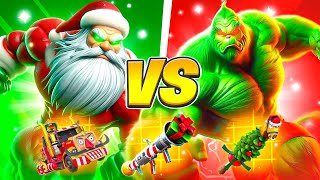 FORTNITE  SANTA VS GRINCH FIND THE SECRET ROOM [upl. by Lippold746]