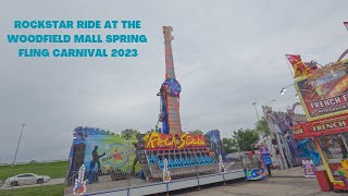 Rockstar Ride At The Woodfield Mall Spring Fling Carnival 2023 [upl. by Tish]