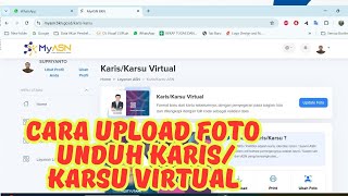 Cara Upload dan Unduh Karis Karsu My Asn BKN [upl. by Mills]