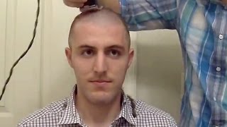 Nicks Head Shave In support of FARA [upl. by Stroup]