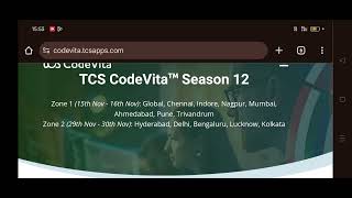 TCS CodeVita Season 12 exam date announced 😱 [upl. by Nosle]