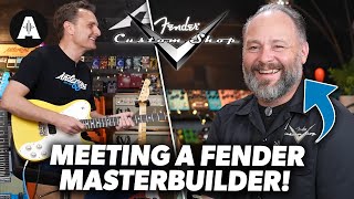 The Captain Meets Paul Waller Fender Masterbuilder [upl. by Loydie]