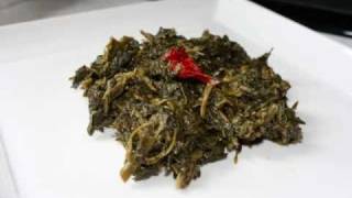 How to cook Chorai Bhagi or Callaloo as its known in Jamaica [upl. by Januarius]