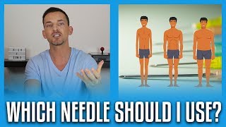 How To Choose The Right Needle For Your Injections  Intramuscular VS Subcutaneous [upl. by Longan739]