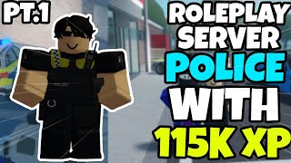 Roblox Emergency Hamburg  Playing in a Roleplay Server 1  Police [upl. by Samoht]