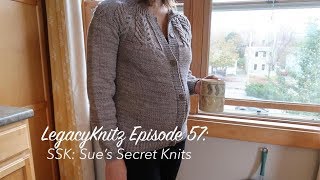 LegacyKnitz Episode 57 SSK Sues Secret Knits [upl. by Ahtis286]