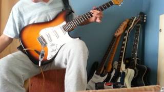 METALLICA  Enter Sandman Guitar Cover by Allan WITH SOLO [upl. by Maffei371]