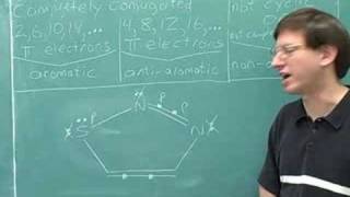 Huckels rule aromatic vs antiaromatic 9 [upl. by Bianca]