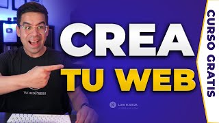 Cómo Crear Una Página Web 🔥 CURSO COMPLETO GRATIS desde cero para principiantes ✅ [upl. by Zeke]