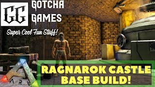 Ragnarok Castle Base Build Begins Quick Castle Base Tour then setting up the Vault Room Ep28 [upl. by Ahsirpac]