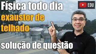 Física todo dia  Questão sobre exaustor e conforto térmico [upl. by Joub]