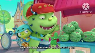 Henry Hugglemonster Theme Song Lyrics 2013 with Geek Music [upl. by Cirderf66]