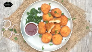 Best Chicken Nuggets Recipe  How to Make Chicken Nuggets without Breadcrumbs [upl. by Enirahtac661]