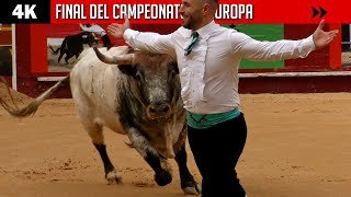 VALENCIA ▪ FINAL DEL CAMPEONATO DE EUROPA DE RECORTE LIBRE CON TOROS 2021 [upl. by Annoved]