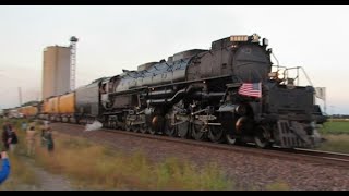 UP Big Boy at Bongard Illinois September 9 2024 [upl. by Eellek557]