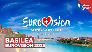 Eurovision 2025 en Basilea [upl. by Enilatan]