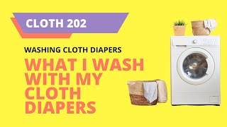 Things I wash WITH my Cloth Diapers  Cloth Diaper Laundry Details [upl. by Annalee509]