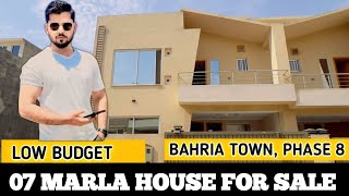 Low Budget 07 Marla Brand New House For Sale Bahria Town Rawalpindi [upl. by Gulgee]