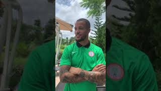 William Troost Ekong Interview AFCONQ2025 AFCON2025Q SoarSuperEagles SuperEagles AFCON [upl. by Ful]