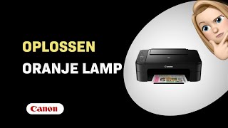 Hoe de Oranje BLamp oplossen op Canon Pixma TS3150 Printer [upl. by Kimball167]