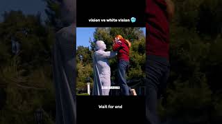 Avengers Vision vs White Vision 🥶🗿 shorts viralvideos [upl. by Parrott]