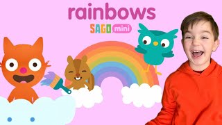 Sago Mini  Lets play with Rainbow Unicorns  Gameplay with Ima [upl. by Plante]