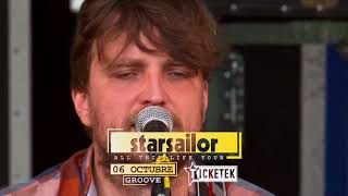 STARSAILOR en GROOVE ARGENTINA 2018 [upl. by Sion39]