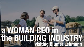 Visiting Swiss Pioneers BlumerLehmann’s Innovations in Timber Construction and Sustainability [upl. by Kriste]