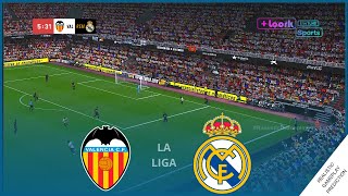 Valencia CF vs Real Madrid  La Liga 2024 • Video Game Simulation amp Prediction [upl. by Plank]