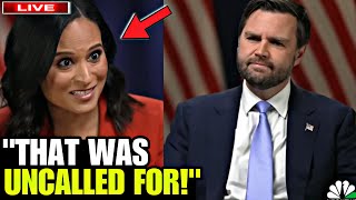 Host Kristen Welker ESCORTED OFF SET After INSULTING JD Vance For EXPOSING This On Kamala Harris [upl. by Flavio]