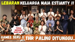 LEBARAN ALELDUL HARI KE2 BARENG KELUARGA BUNDA MAIA amp DADDY IRWAN GAMES THR  TISSA MENANG BANYAK [upl. by Ecidnarb641]