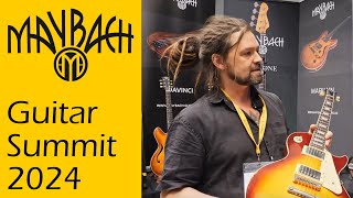 Guitar Summit 2024 Maybach Guitars NIck Page Gitarren amp Mehr [upl. by Pappas]