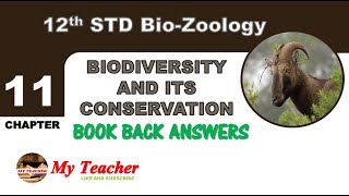 12th BioZoology Chapter11 Book Back Answers  My Teacher [upl. by Hengel]