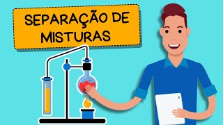 SEPARAÇÃO DE MISTURAS  Resumo [upl. by Luapnoj]