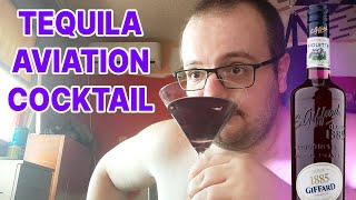 Tequila Aviation Cocktail  Creme de Violette  Plantation XAYMACA Special Dry [upl. by Grimbal104]