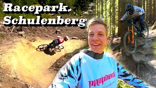 Deutschlands bester Bikepark🥰 Racepark Schulenberg Tag2 [upl. by Ardekal]