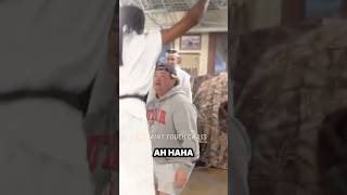 BRO SPUN HIM AROUND 😭 MAD SUS 😂‼️ Karate Prank trolling funny prank [upl. by Tybald]