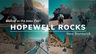 🇨🇦Hopewell Rocks  Life in New Brunswick [upl. by Fuld]