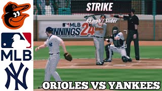 Orioles vs Yankees MLB 2024 Highlights [upl. by Fishback]