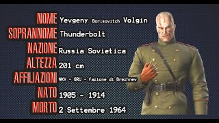 MGLI  La storia di Metal Gear  PERSONAGGI Yevgeny Borisovitch Volgin [upl. by Edana]