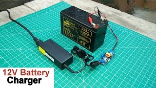 How to Make a 12 Volt Battery Charger [upl. by Tnarb]